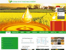 Tablet Screenshot of oil-processing.com
